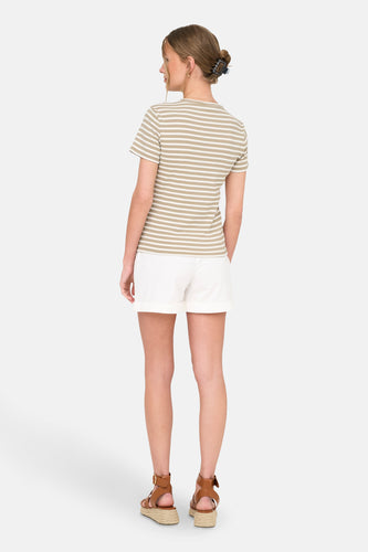 T-shirt à manches courtes - beige - JDY