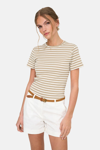 T-shirt à manches courtes - beige - JDY