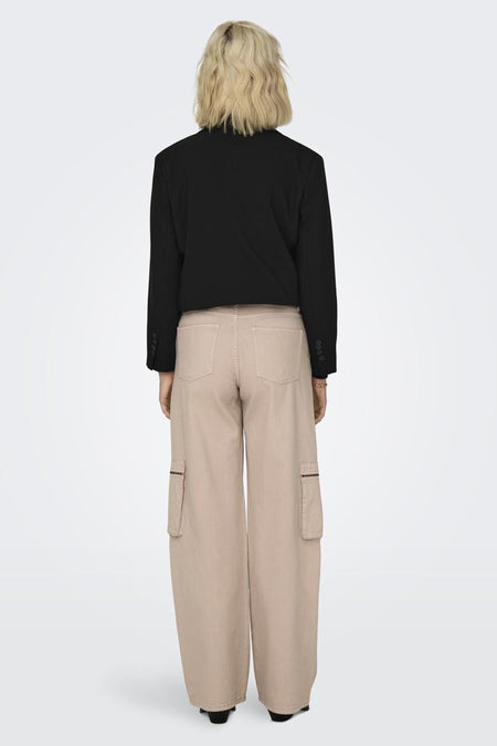 ONLANALIN MW WIDE ZIP CARGO PANT PNT