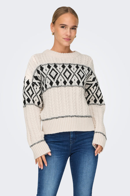 ONLMARENT L/S PULLOVER KNT NOOS