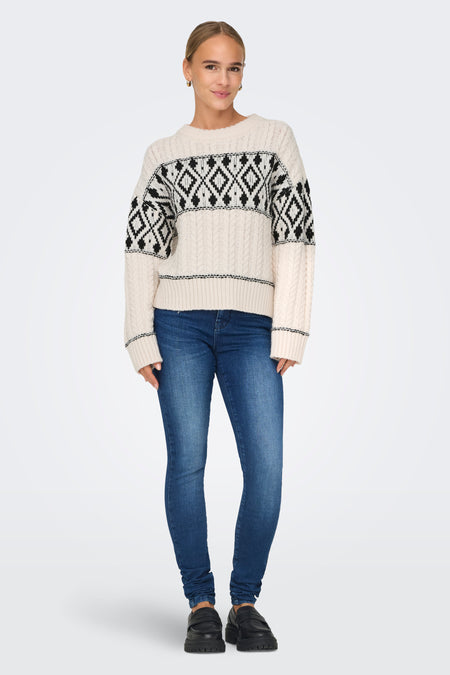 ONLMARENT L/S PULLOVER KNT NOOS