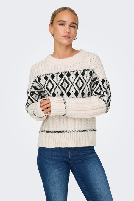 ONLMARENT L/S PULLOVER KNT NOOS