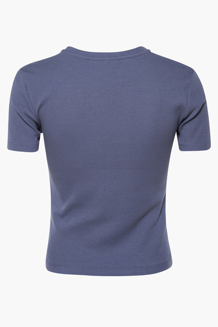 T-shirt met korte mouwen - blauw