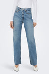 RILEY - mid blue denim
