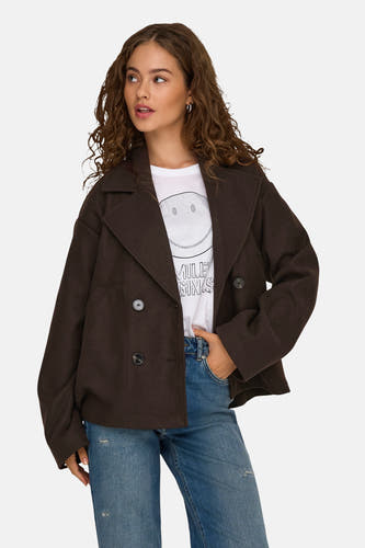 Korte jas bruin - ONLY®