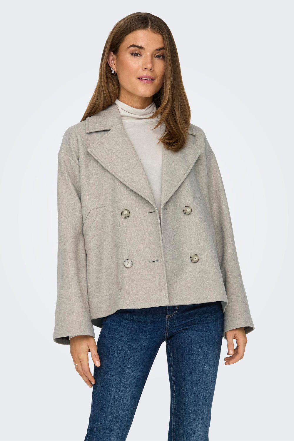 Korte jas Beige - ONLY®