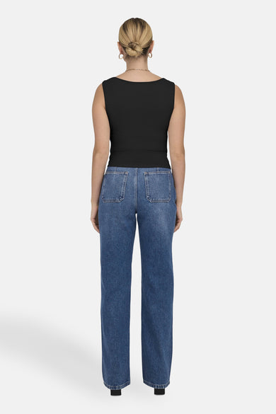 Top (zonder mouwen) Zwart - ONLY®