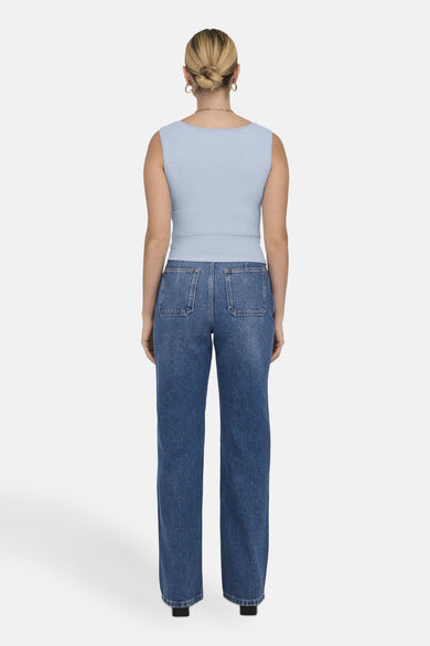 Top (zonder mouwen) Blauw - ONLY®