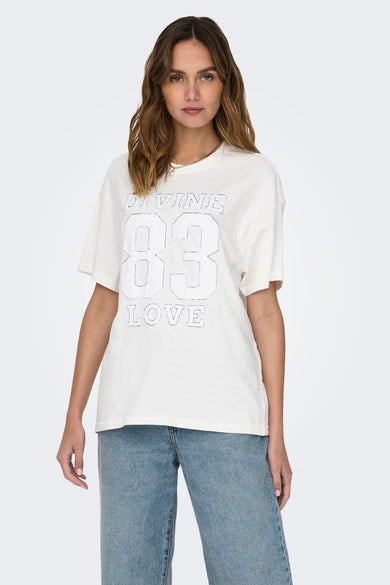 T-shirt (korte mouwen) Wit - ONLY®