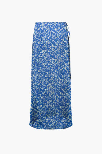 Lange rok - blauw