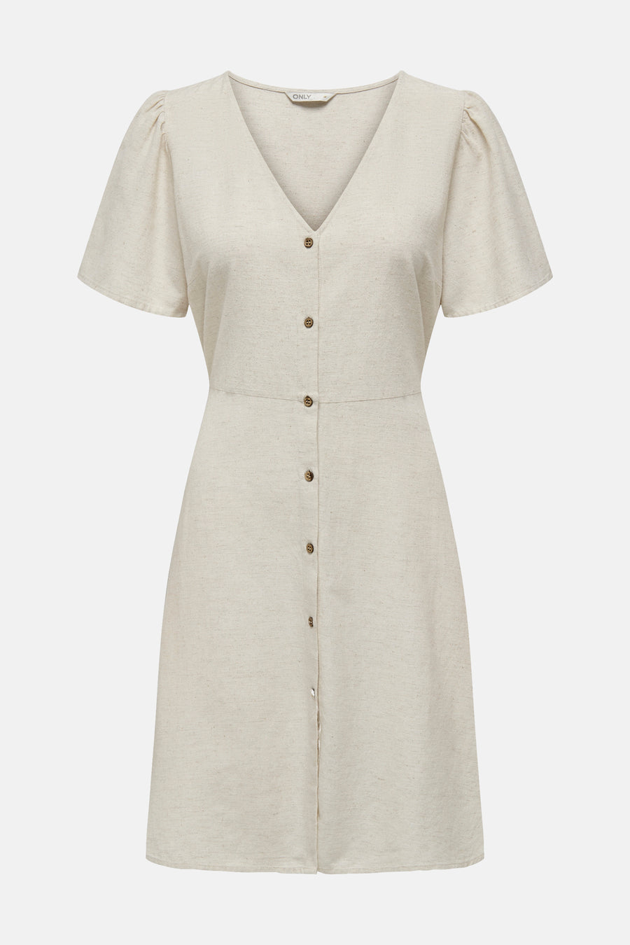 Kleedje met korte mouwen - ecru - ONLY®