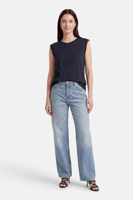T-shirt met korte mouwen - blauw