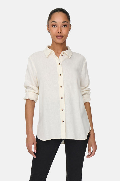 Hemd (lange mouwen) Wit - JDY
