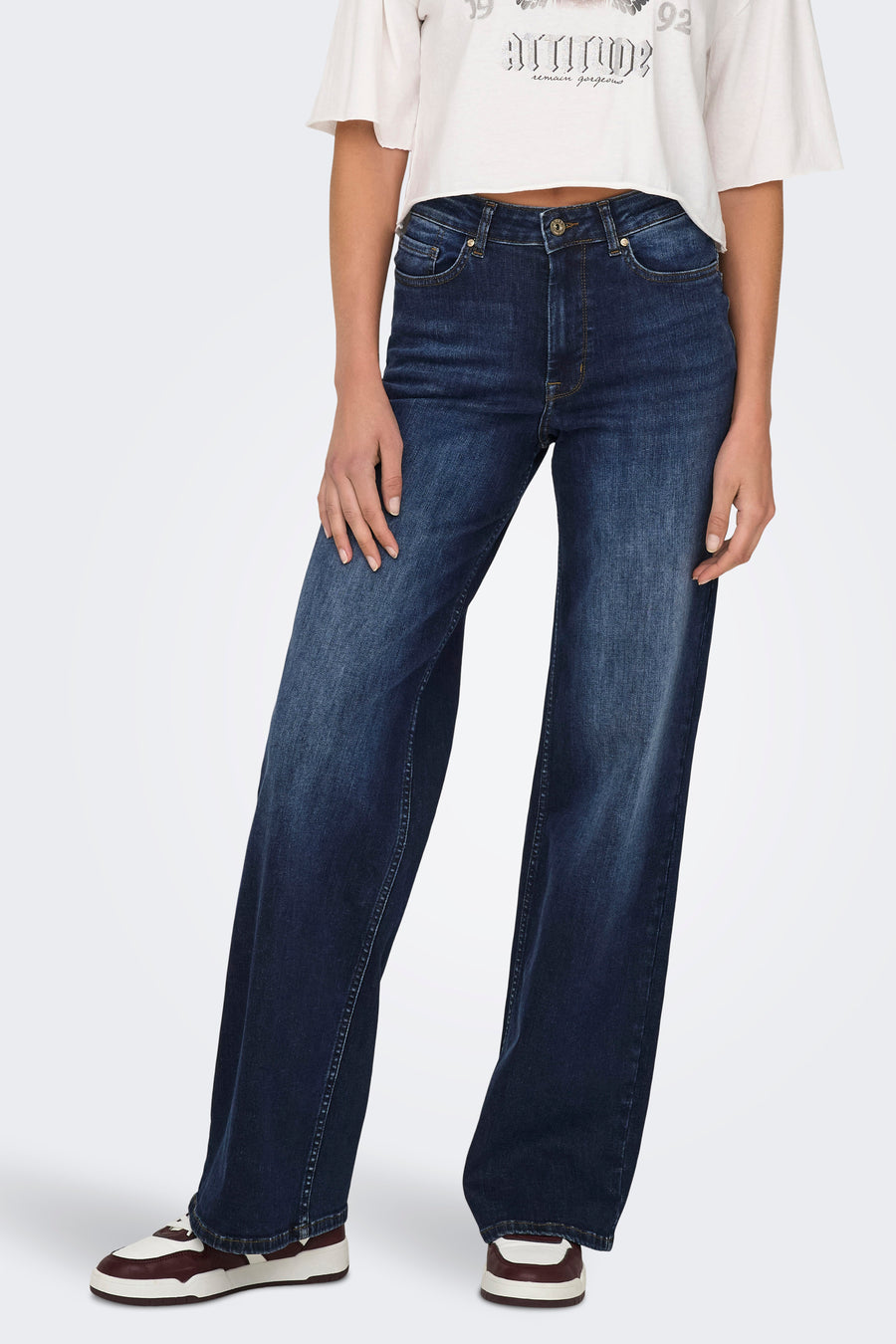MADISON BLUSH - dark blue denim