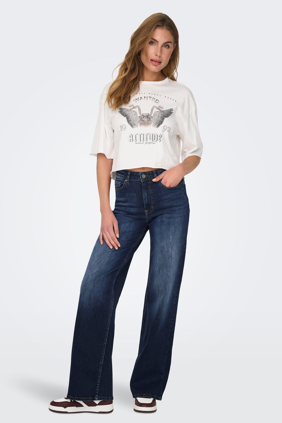 MADISON BLUSH - dark blue denim
