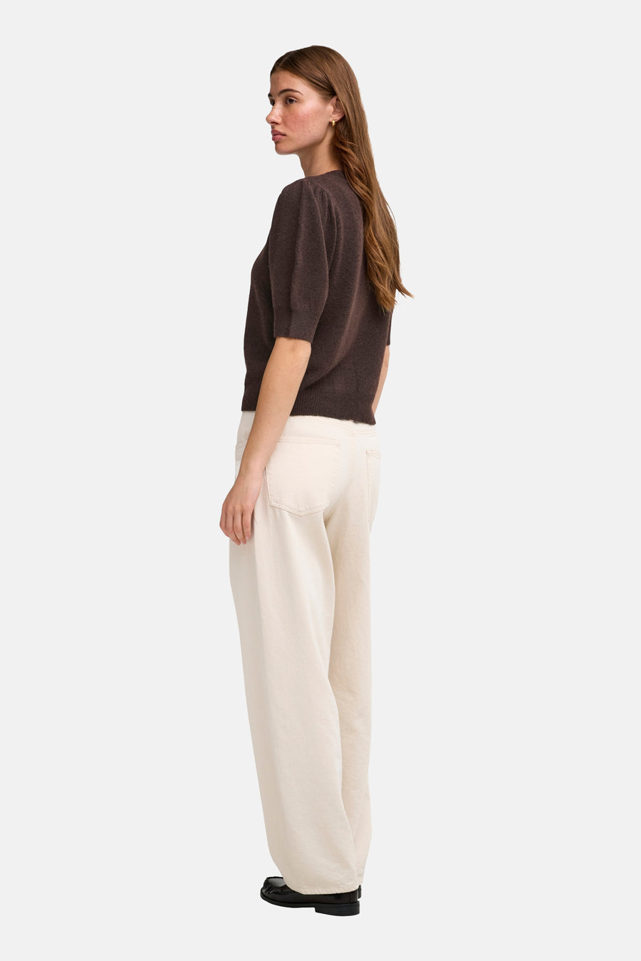 Pull col O brun - ONLY®