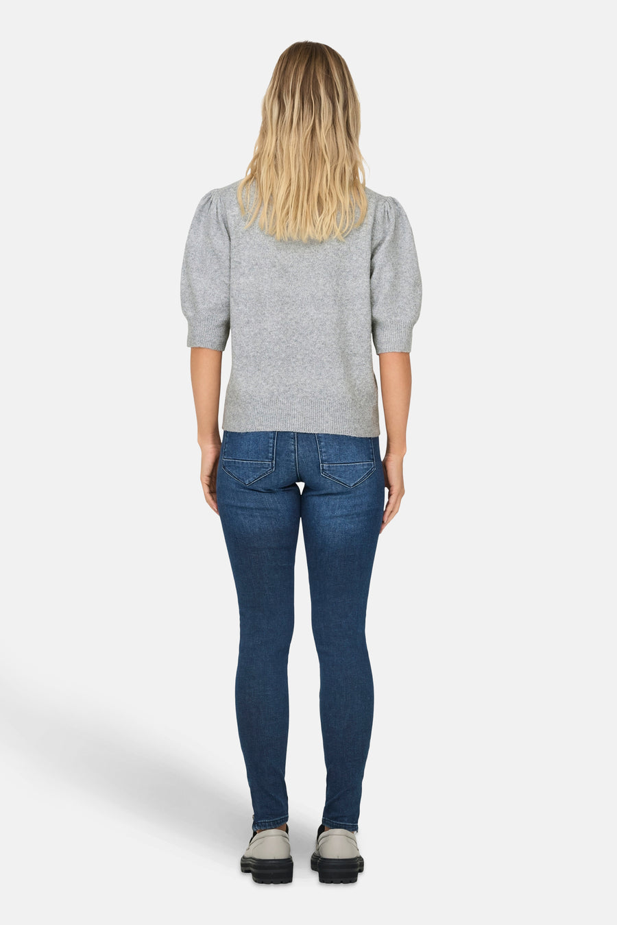 Pull met ronde hals - grijs - ONLY®