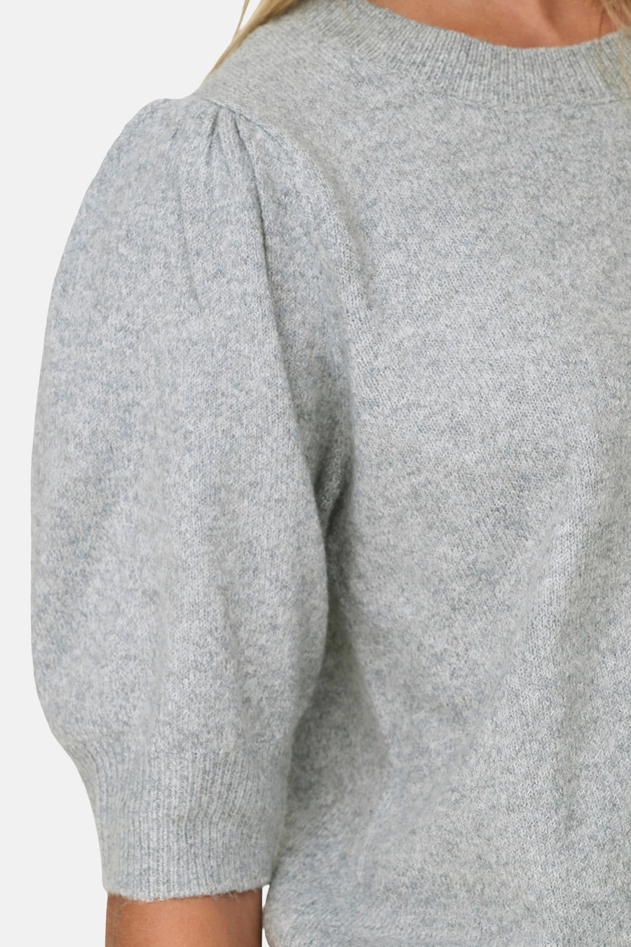 Pull met ronde hals - grijs - ONLY®