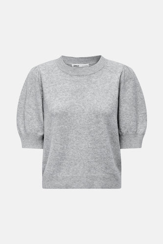 Pull met ronde hals - grijs - ONLY®