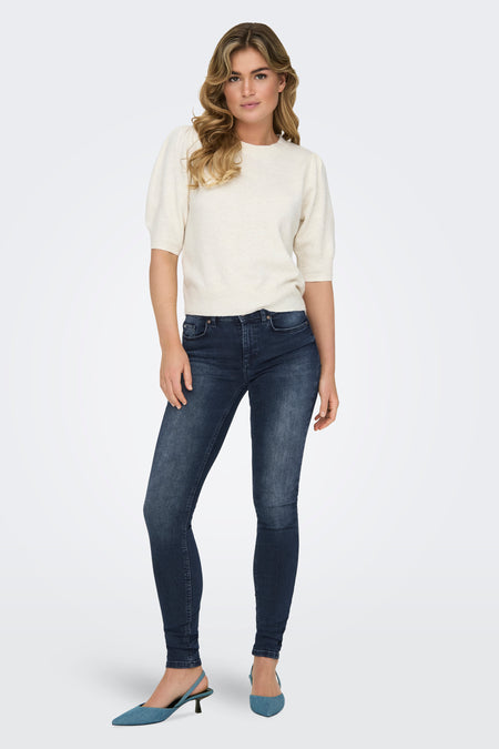 ONLBLUSH MID SKINNY DNM REA409 NOOS
