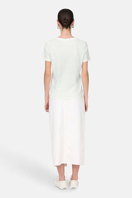 T-shirt met korte mouwen - wit