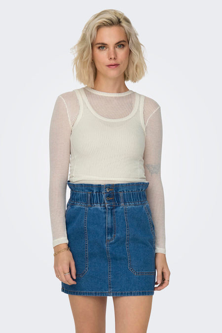 Top (lange mouwen) Wit - ONLY®