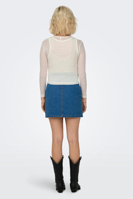 Top (lange mouwen) Wit - ONLY®