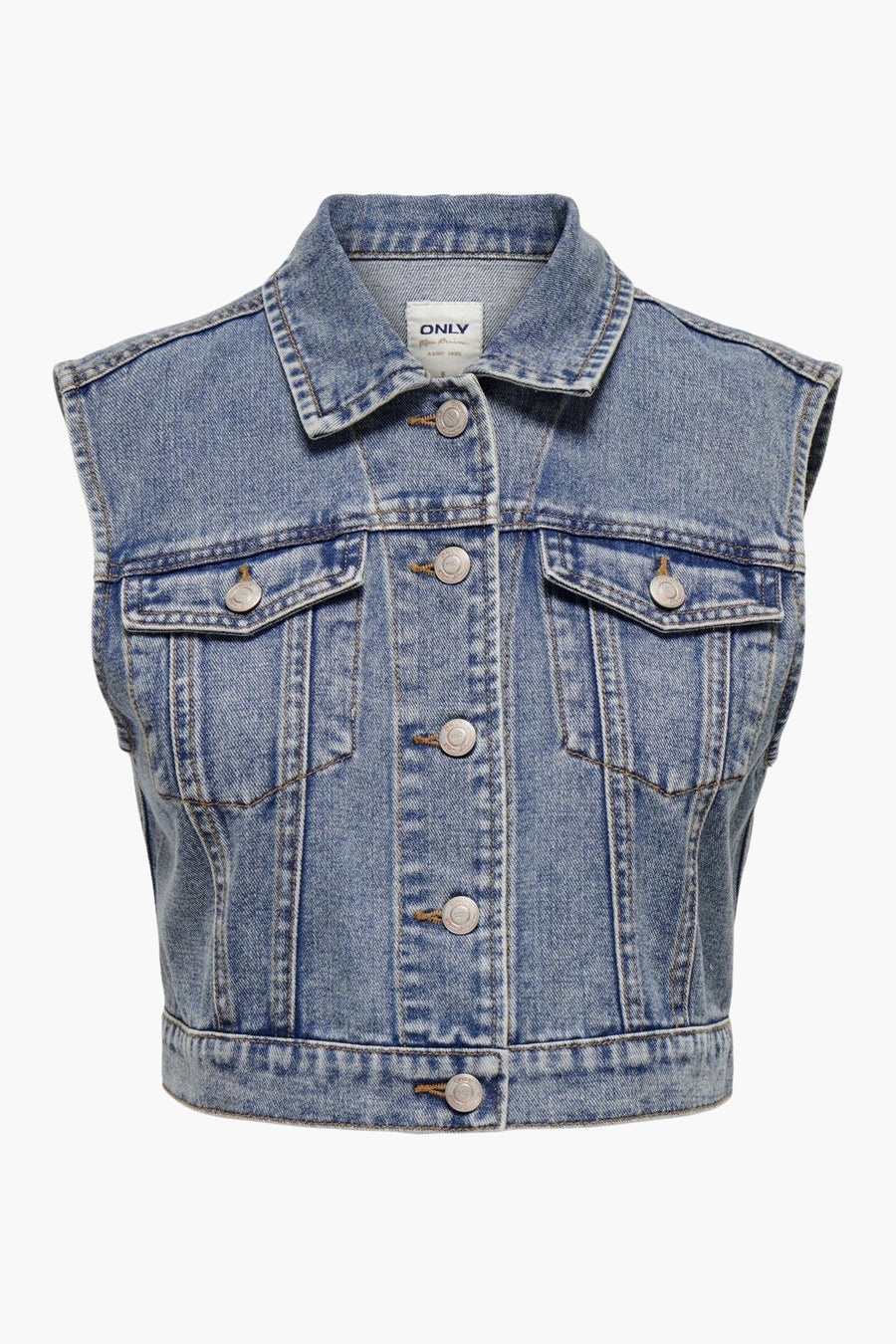 Veste - mid blue denim