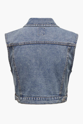 Veste - mid blue denim