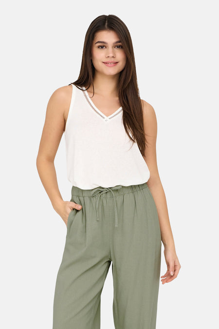 ONLPENNY S/L V-NECK TOP JRS