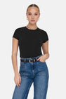T-shirt met korte mouwen - zwart