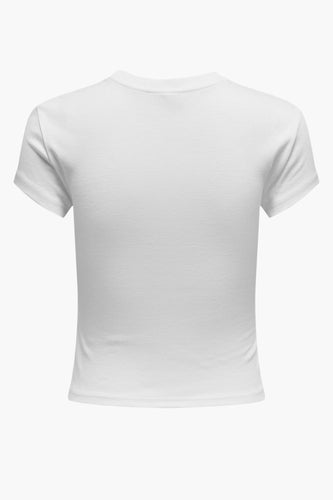 T-shirt met korte mouwen - wit - ONLY® - 11
