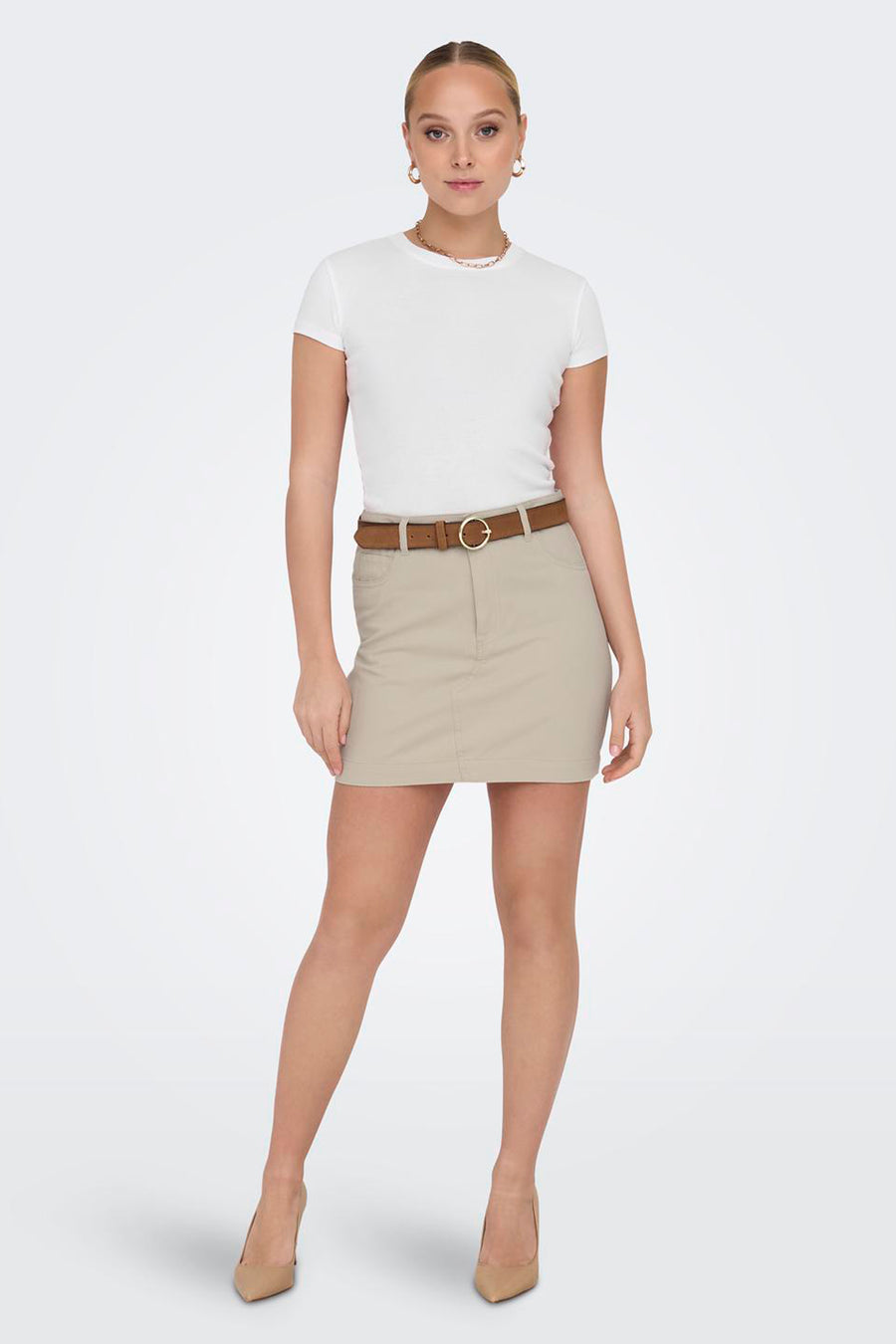 T-shirt met korte mouwen - wit - ONLY® - 2