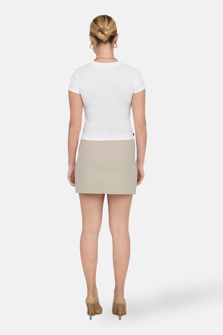 T-shirt met korte mouwen - wit