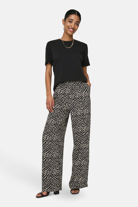 T-shirt met korte mouwen - zwart