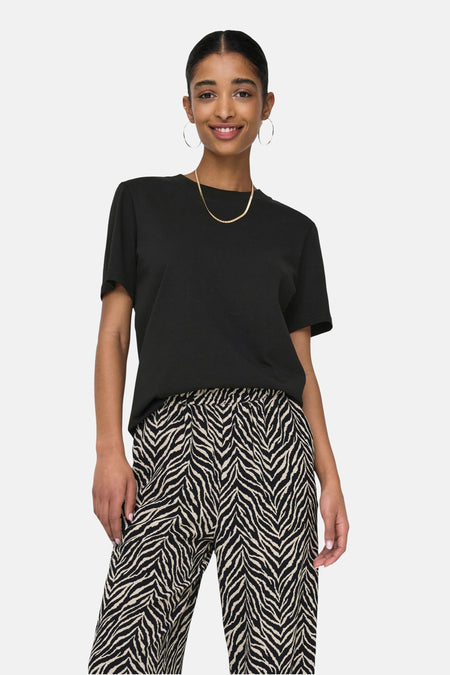 T-shirt met korte mouwen - zwart