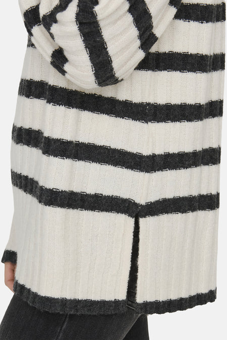 JDYMILEY L/S LONG STRIPE PULLOV KNT NOOS