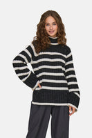 JDYMILEY L/S LONG STRIPE PULLOV KNT NOOS