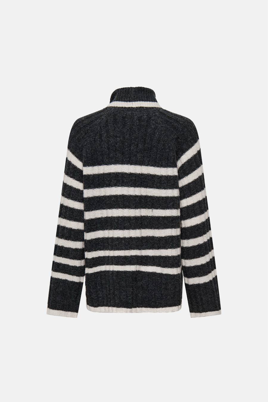 Pull met ronde hals - grijs - JDY