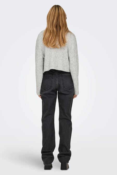 ONLMELANIE L/S ROLLNECK PULLOVER KNTNOOS