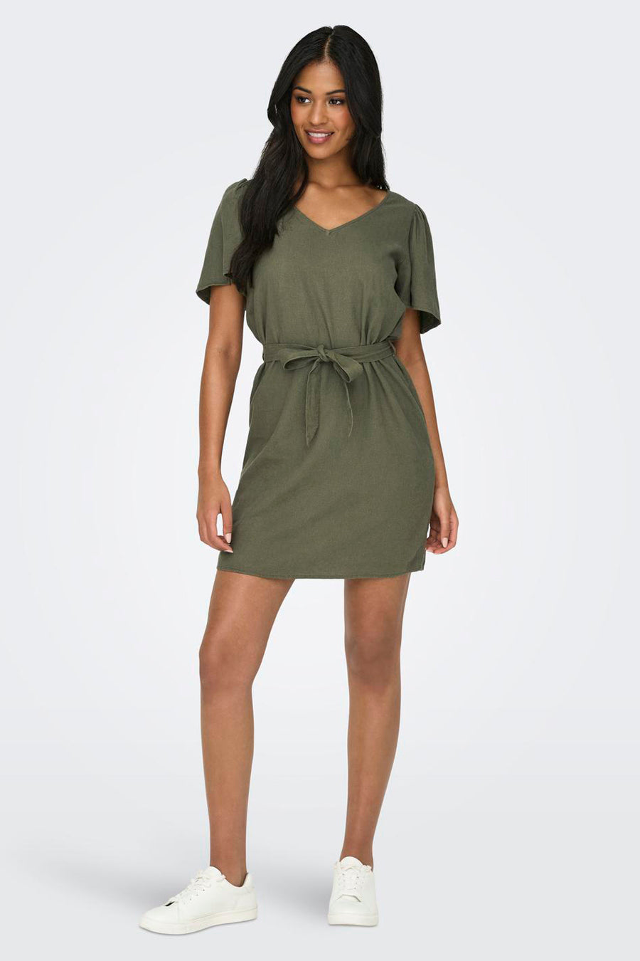 Kleedje met korte mouwen - groen - JDY