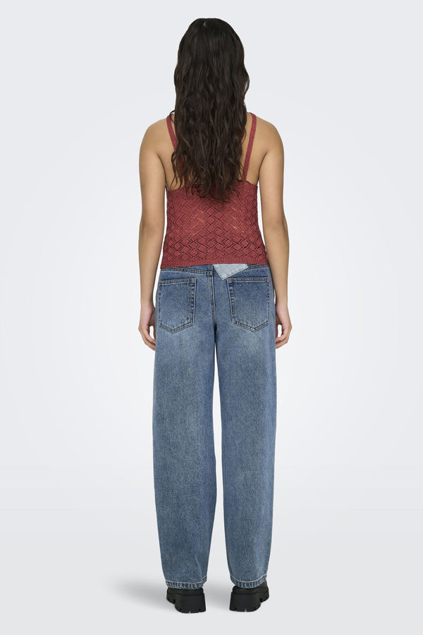 Top (spaghettibandjes) Rood - ONLY®