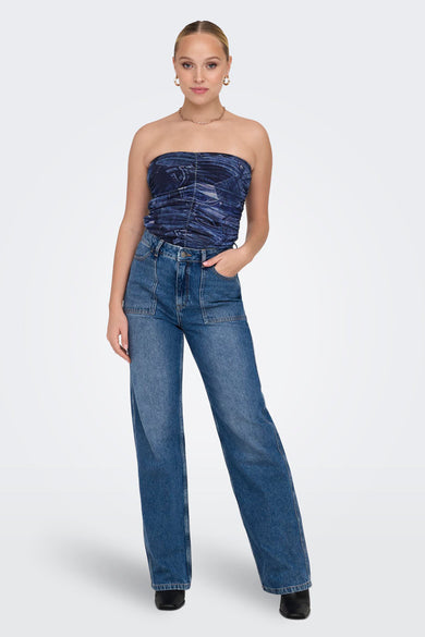 Blouse - blauw