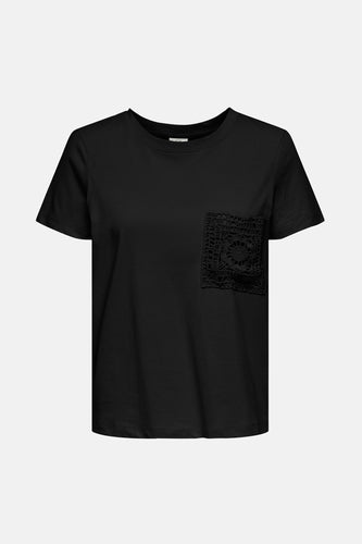 T-shirt à manches courtes - noir - JDY