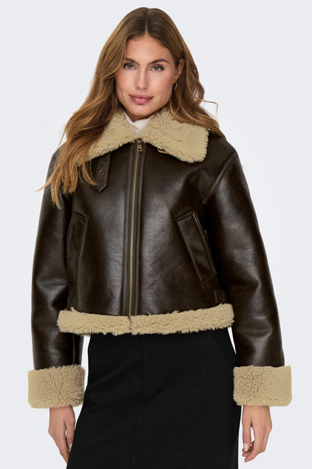 Korte jas Bruin - ONLY®