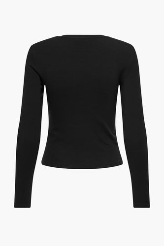 T-shirt met lange mouwen - zwart - ONLY®