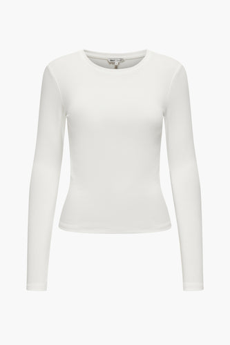 T-shirt met lange mouwen - ecru - ONLY®