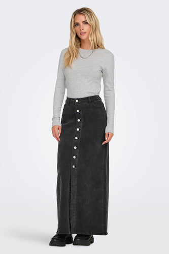 T-shirt met lange mouwen - grijs - ONLY®