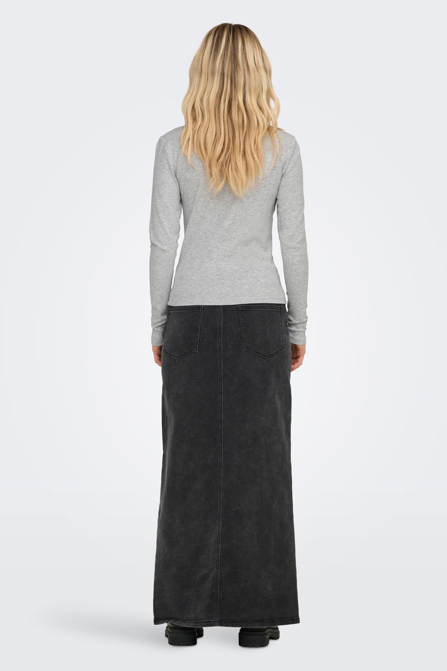 T-shirt met lange mouwen - grijs - ONLY®