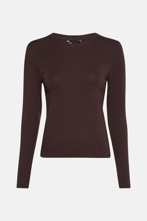 Top (lange mouwen) Bruin - ONLY®